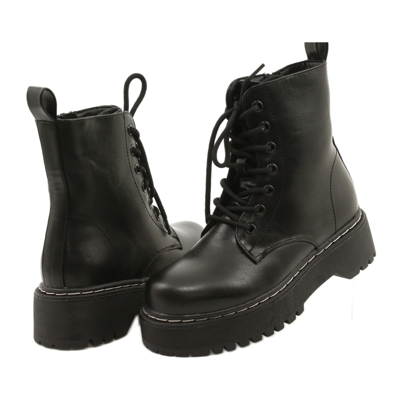 Damen isolierte Workers Evento 21Bt35-4237 Schwarz 3