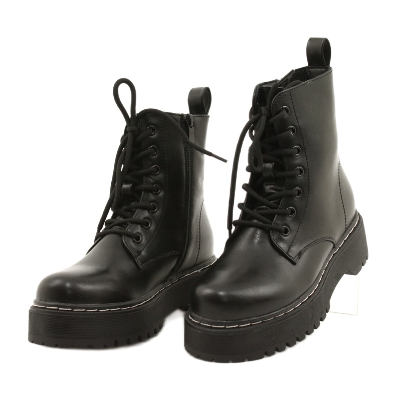 Damen isolierte Workers Evento 21Bt35-4237 Schwarz 2