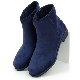 Klassischer Damen Chelsea Boots, marineblau 6215 Navy navy blau 1