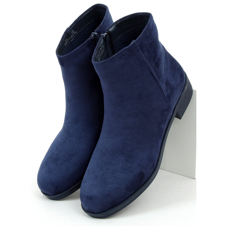 Klassischer Damen Chelsea Boots, marineblau 6215 Navy 1