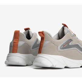 Graue Herren-Sportschuhe, Rodarte-Turnschuhe 1