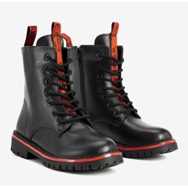 Schwarze Badilo Damenstiefel 1