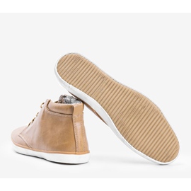 Beige Sneakers für Herren Separan Knöchel 1