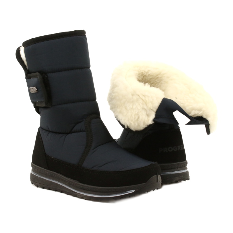 Frauen Sportstiefel Fortschritte Progj-21-08 Marine Blue schwarz 5