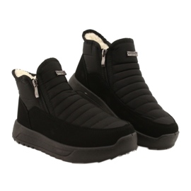 Progress Frauenstiefel auf dem Pelzfortschritt progj-21-21 schwarz 5