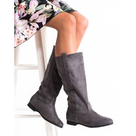 Seastar Lässige Slip-On-Stiefel grau 2