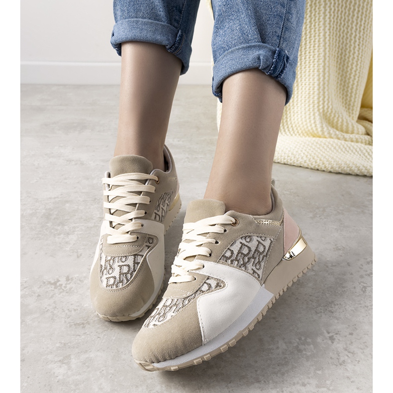 Beige Galvez Sneakers für Damen 1