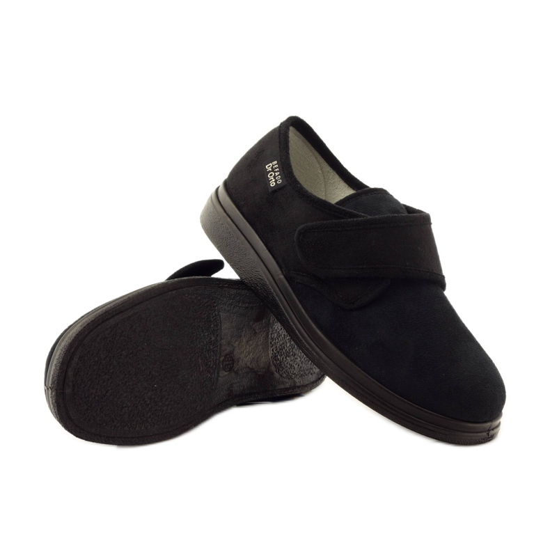 Befado Dr.orto Frauenschuhe für Diabetiker 036d007 Schwarzer Silberfutter 4