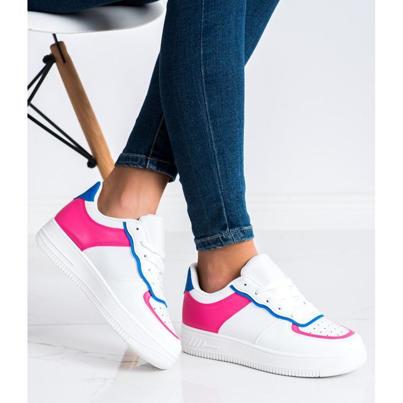 SHELOVET Modische Sportschuhe weiß 2