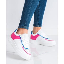 SHELOVET Modische Sportschuhe weiß 1