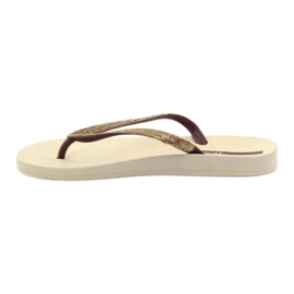 Ipanema 81927 goldene Flip-Flops 2