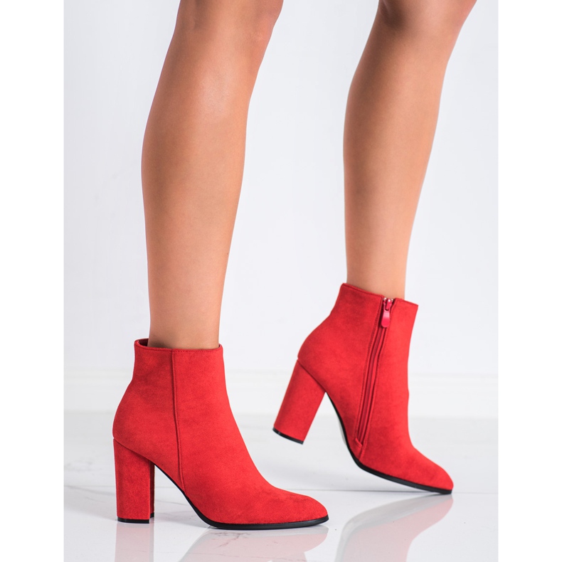 Bestelle Elegante rote Stiefel 2