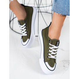 Damen Sneaker Big Star II274024 grün 2