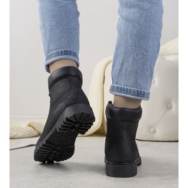 Black Big Star Amitee Damen Wanderschuhe schwarz 2