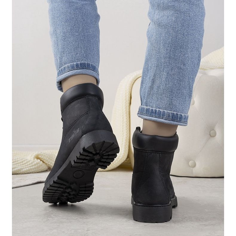 Black Big Star Amitee Damen Wanderschuhe schwarz 2