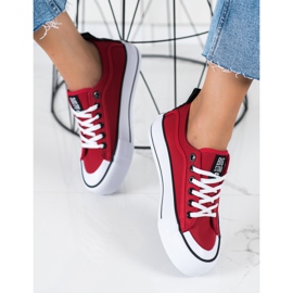 Damen Sneaker Big Star II274025 rot 1