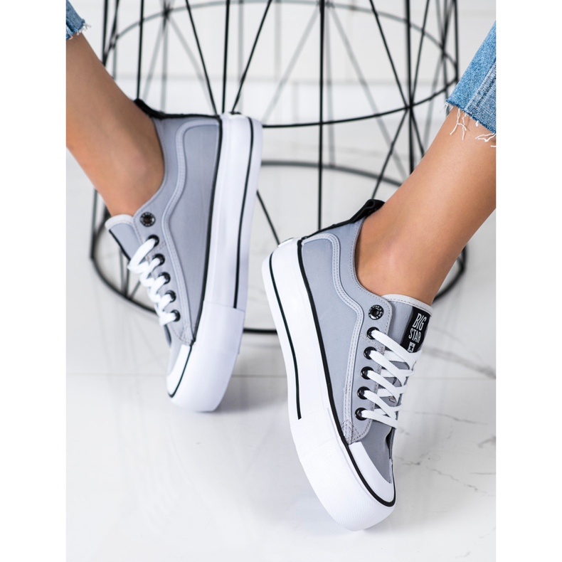 Damen Sneaker Big Star II274023 grau 2