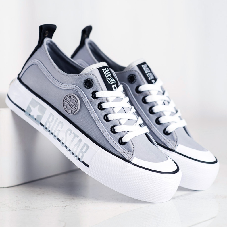 Damen Sneaker Big Star II274023 grau 1