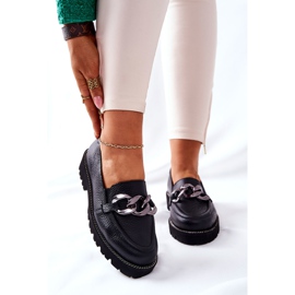 Nicole Damen Slipper Leder Schwarz Sthonto 1