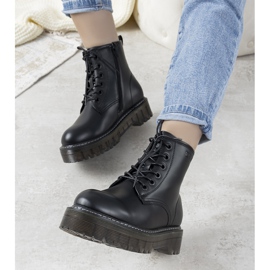 Schwarze Damenstiefel von Big Star Lozano 1