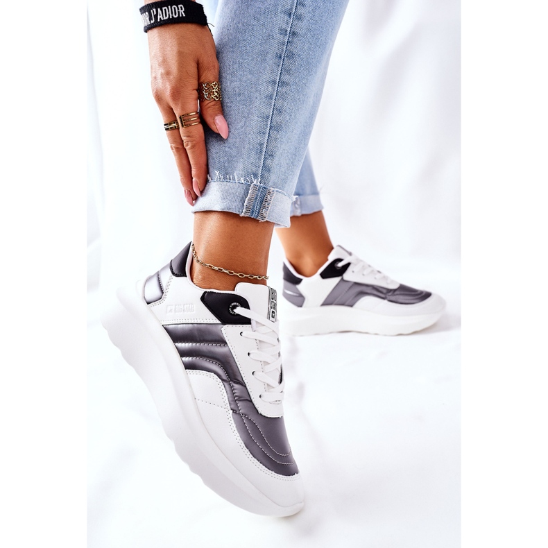 Damen Sportschuhe Memory Foam Big Star II274335 Weiß 1