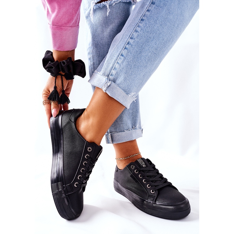 Damen Sneaker Big Star II274345 Schwarz 2