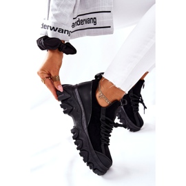 PS1 Damen Sportschuhe Sneakers Schwarz Miles 1