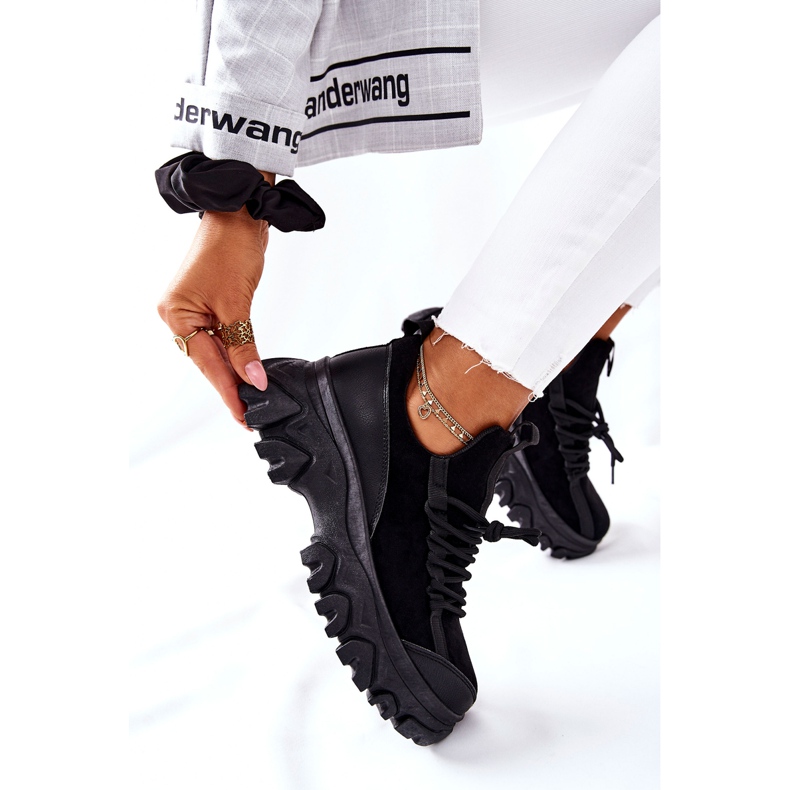 PS1 Damen Sportschuhe Sneakers Schwarz Miles 1