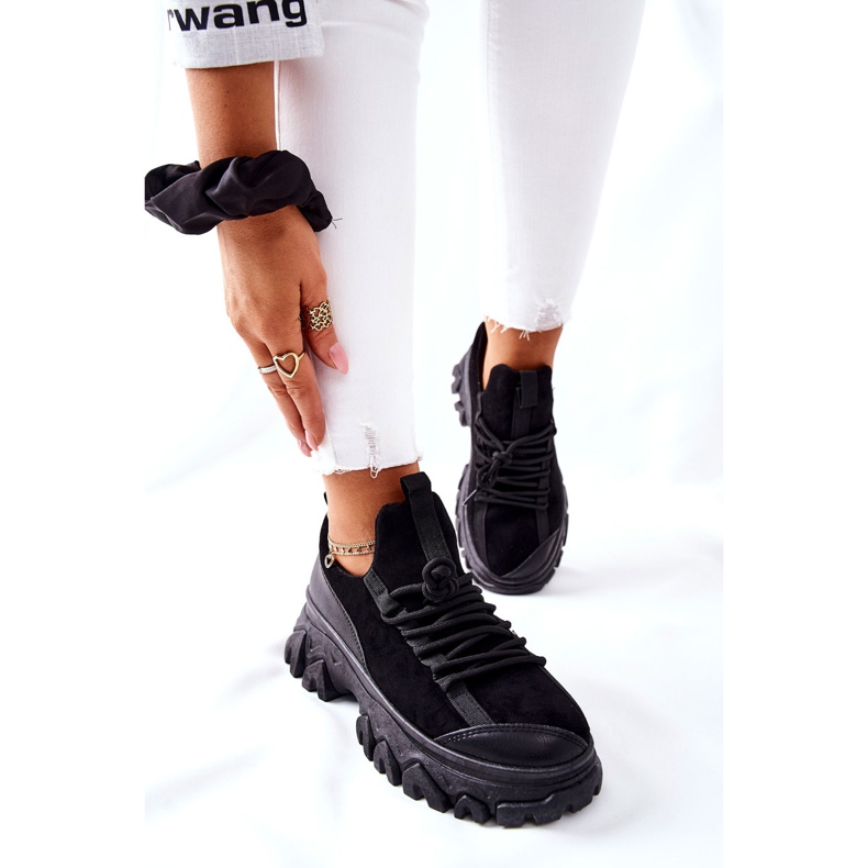 PS1 Damen Sportschuhe Sneakers Schwarz Miles 2