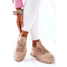 PS1 Damen Sportschuhe Sneakers Beige Miles 1