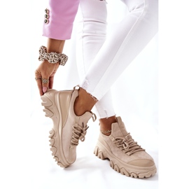 PS1 Damen Sportschuhe Sneakers Beige Miles 2