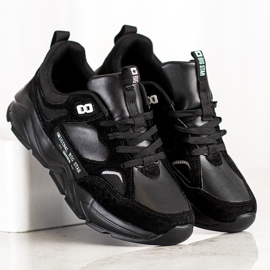 Damen Sneaker Big Star GG274654 schwarz 1