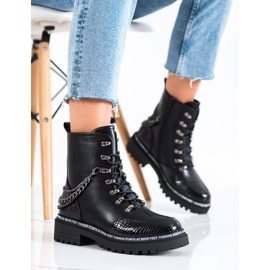 S. BARSKI Arbeiter mit einer Kette von S. Bararski schwarz 2