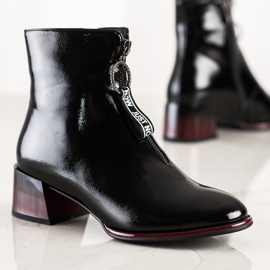 S. BARSKI Elegante Stiefel mit Reißverschluss S.BARSKI schwarz 1