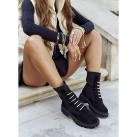 PM1 Damenstiefel Workers Slip Schwarz Maxine 1