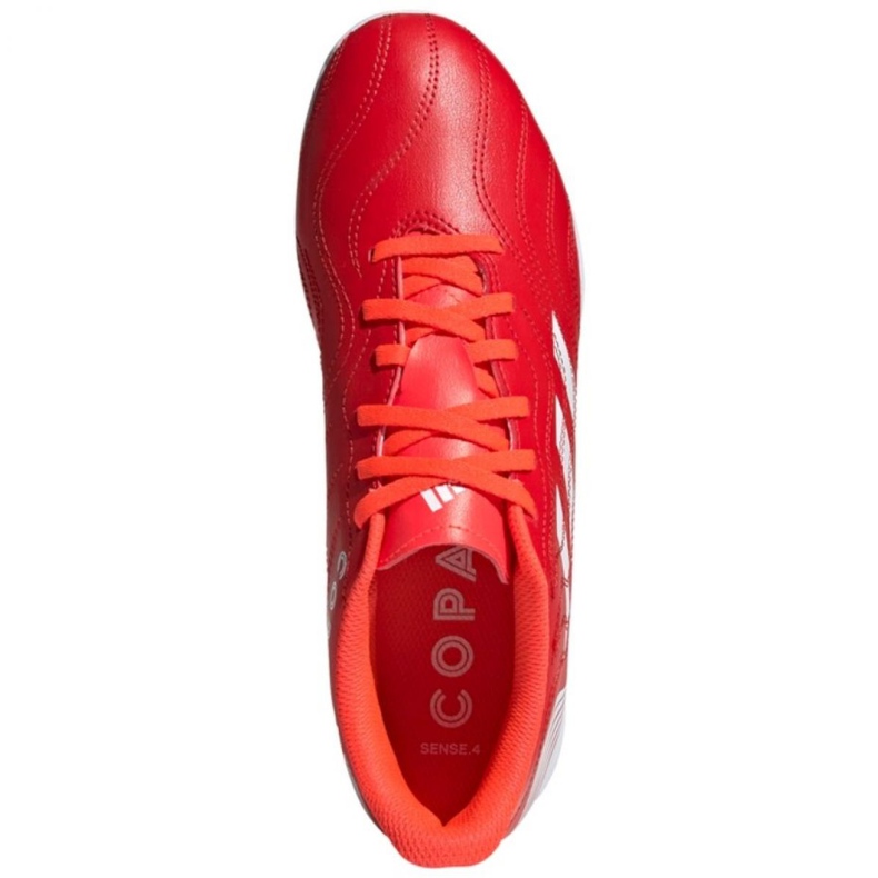 Adidas Copa Sense.4 in M ​​FY6181 Fußballschuhen rot orangen und rottöne 1