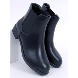 BM Klassische schwarze Chelsea Boots für Damen 6217 Black 1
