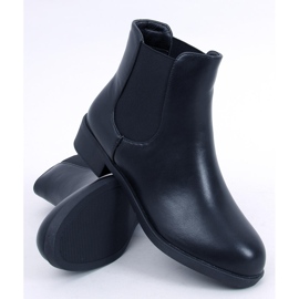 BM Klassische schwarze Chelsea Boots für Damen 6217 Black 2