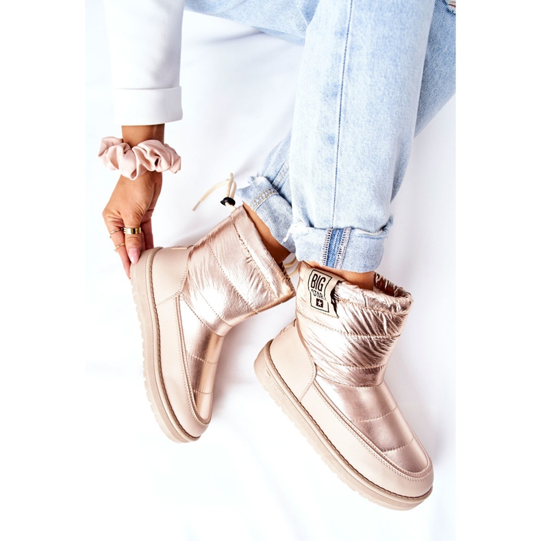 Damen Schneestiefel Big Star II274121 Beige 1