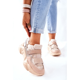 NAVY DOT Sportschuhe für Damen Sneakers Beige Katerini 1