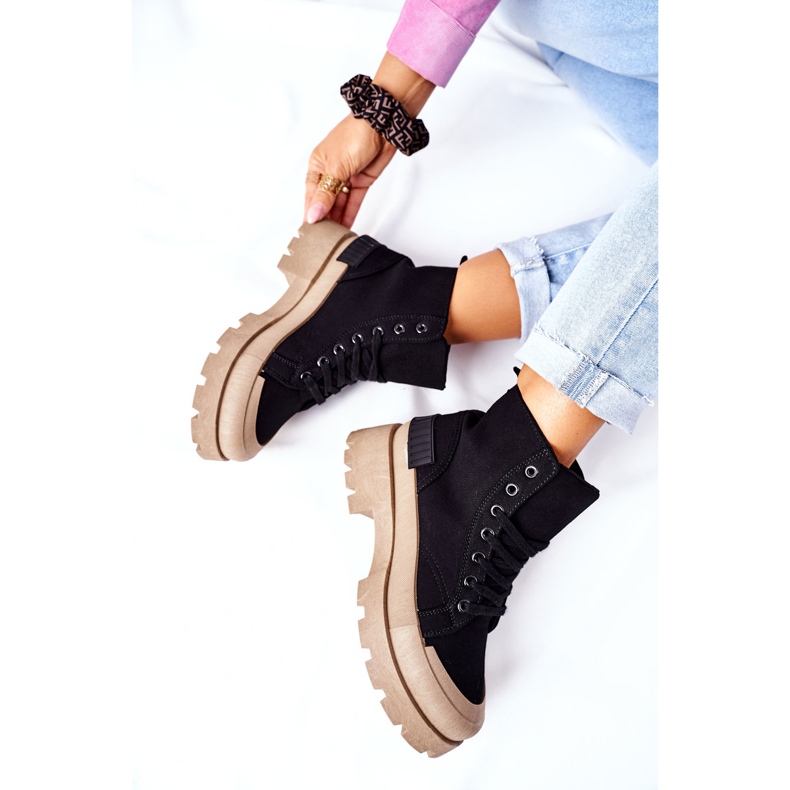 PS1 Damenstiefel Schwarz Any One 1