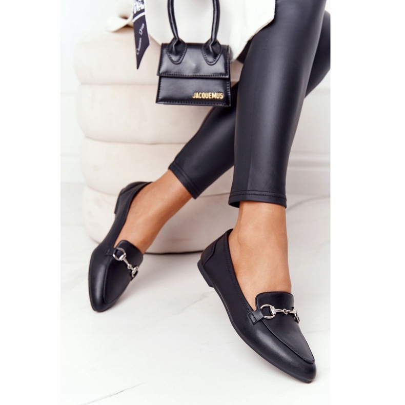 Damen Loafer Sergio Leone MK711 Schwarz 1