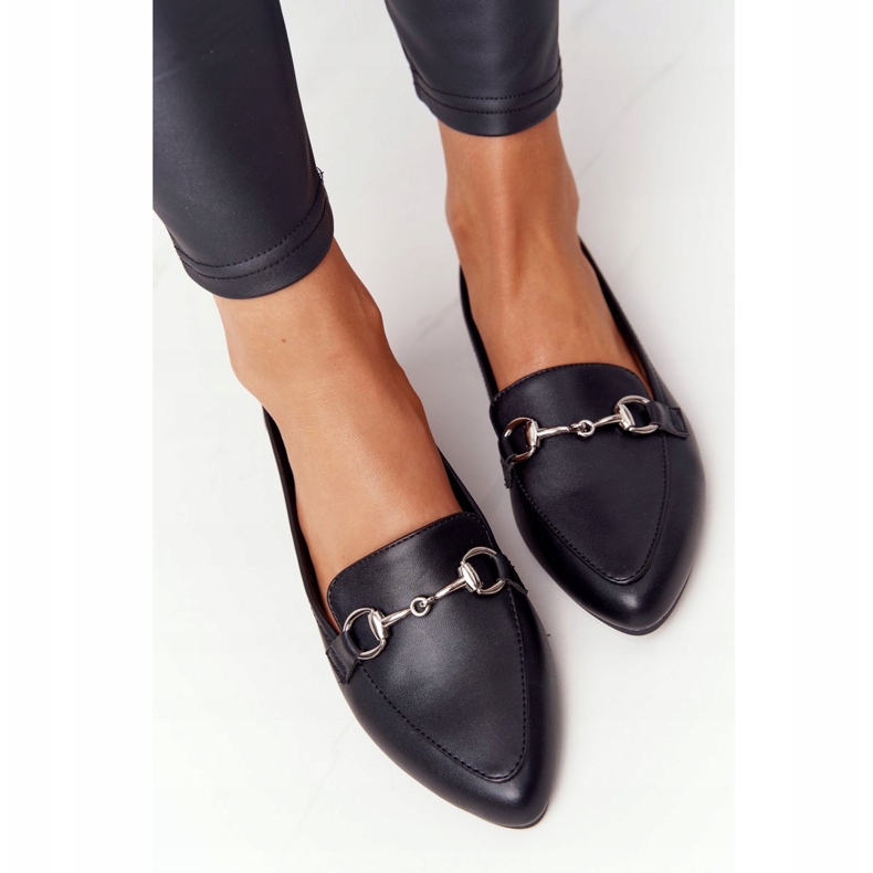 Damen Loafer Sergio Leone MK711 Schwarz 2