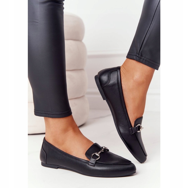 Damen Loafer Sergio Leone MK711 Schwarz 3