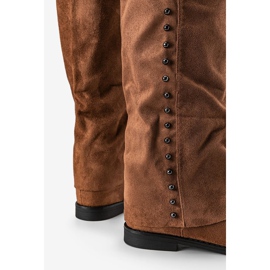 Camel Boots auf dem Colorado Keilabsatz braun 1