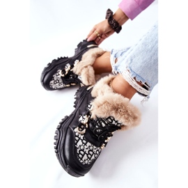 Isolierte Sportschuhe für Damen Black Heart Beats schwarz 2