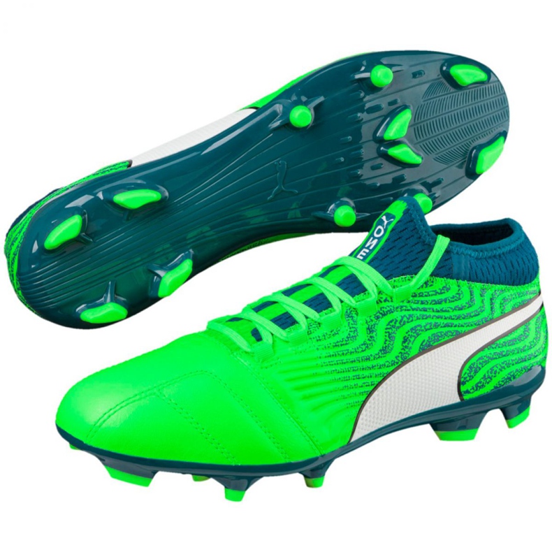 Fußballschuhe Puma One 18.3 Fg M 104538 04 mehrfarbig grün 2