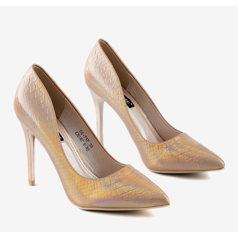 Craigie Pink Holographische Pins rosa 1