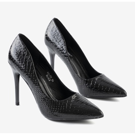 Craigies schwarze High Heels 1