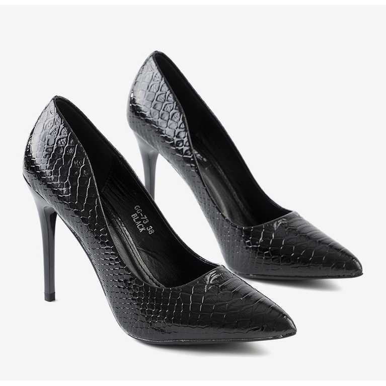 Craigies schwarze High Heels 1